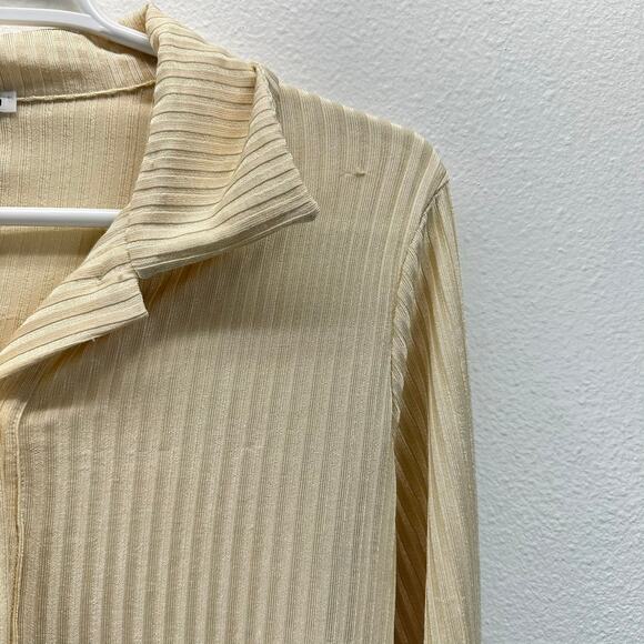 Reformation Esmeray Knit Top Cream Small Ivory - Picture 5 of 13